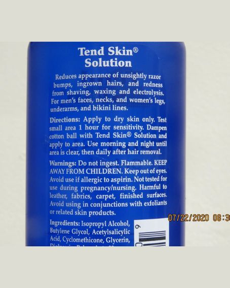 Tend skin solution