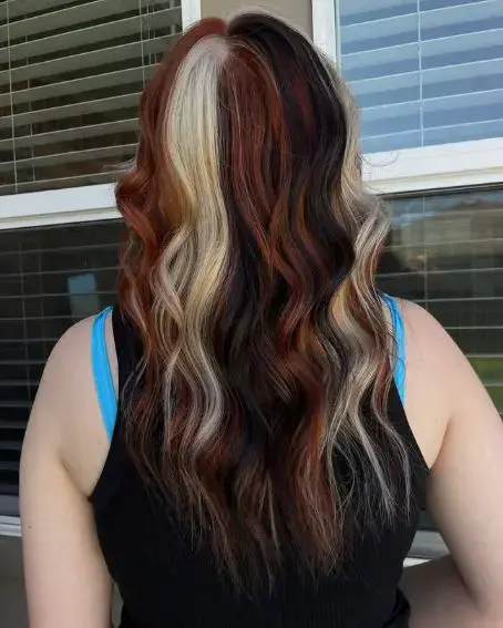 Calico Hair with Waves