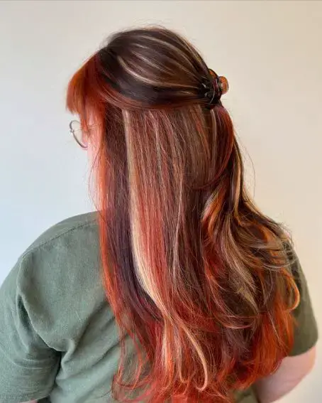 Calico Layered Hair