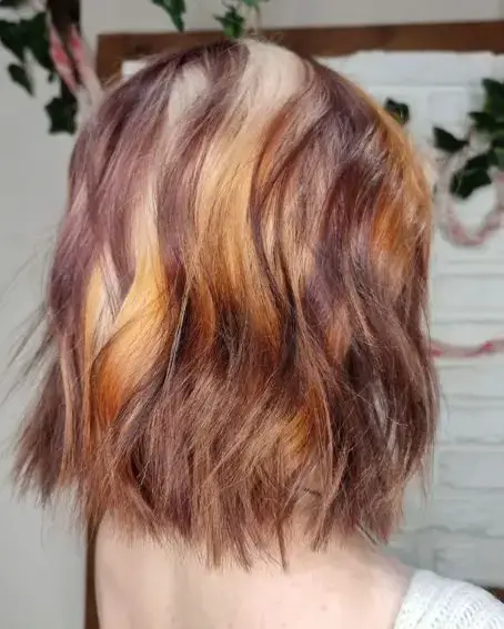 Textured Calico Haircut