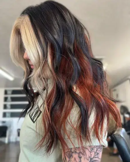 Wavy Calico Hair Idea