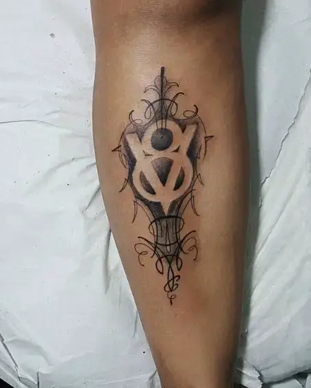 Hots and V8 Pinstripe Tattoo