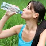 reduce body heat by drinking water