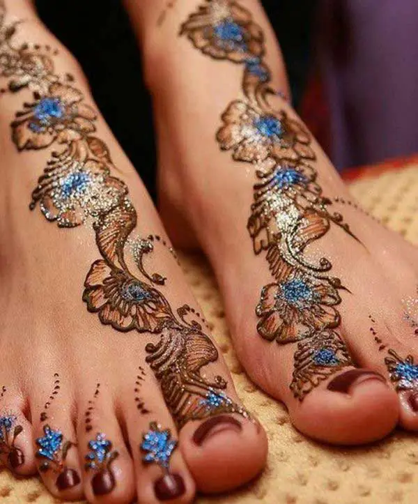 20 Beautiful Glitter Mehndi Designs for Every Occasion