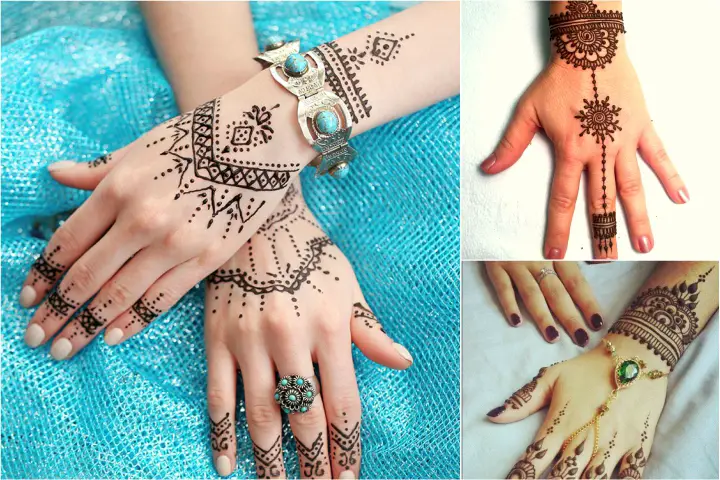 Bracelet Mehndi Design Ideas | Eid And Wedding Mehndi Design | Back Hand | Simple  henna tattoo, Henna designs easy, Legs mehndi design