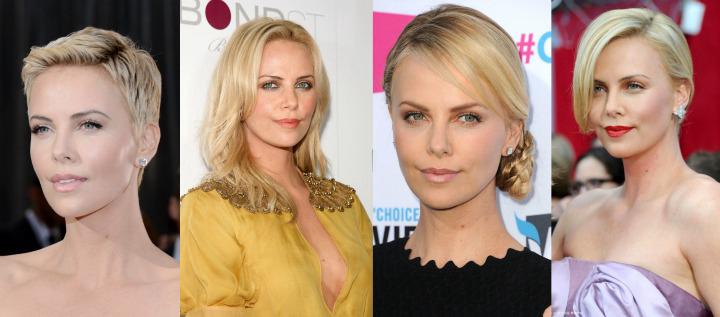 Charlize Theron Hairstyles