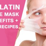 benefits of gelatin and milk face mask