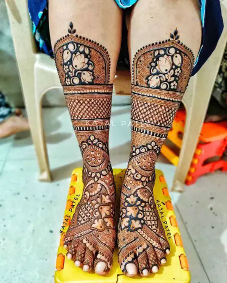 19 Inspired Foot Mehndi Designs For Your Beautiful Feet