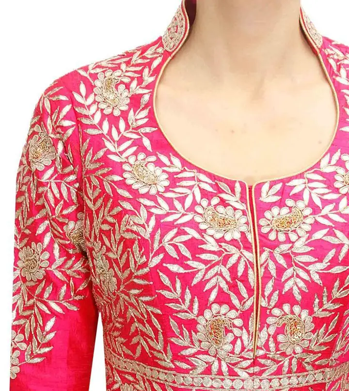 Back Neck Designs For Kurtis With Collar 2024