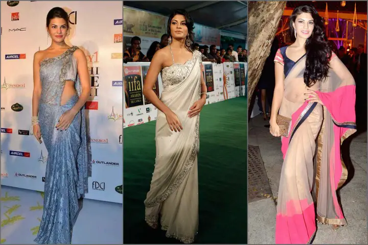 20 Best Jacqueline Fernandez In Saree