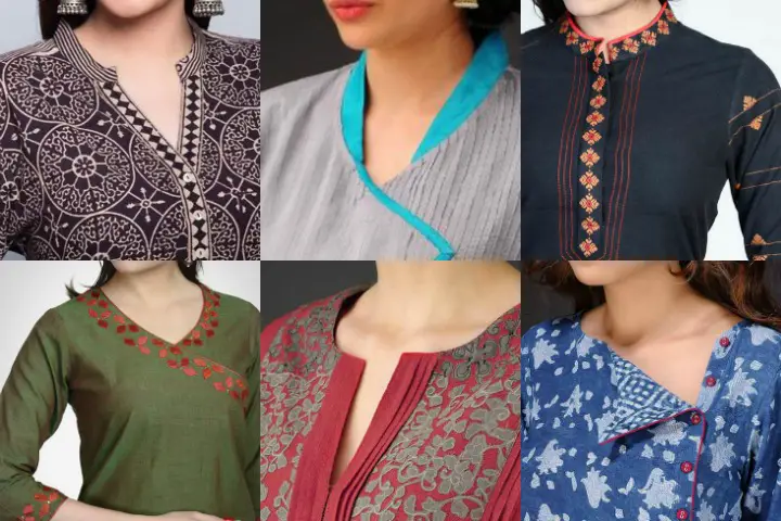 Top 35 Stylish And Trendy Kurti Neck Designs That Will Make You Look All The More Graceful