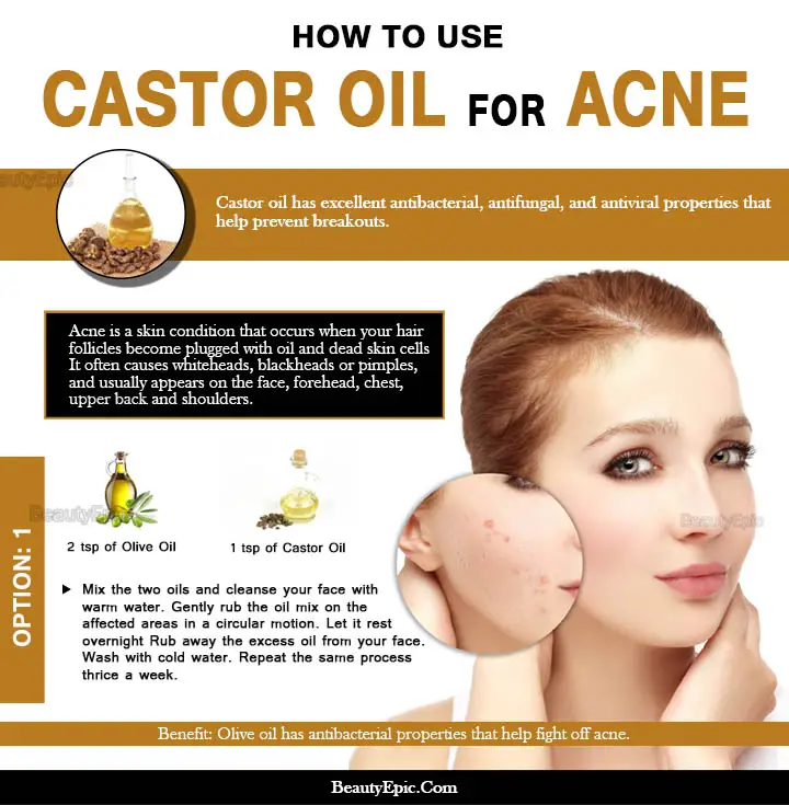 How To Use Castor Oil For Acne 