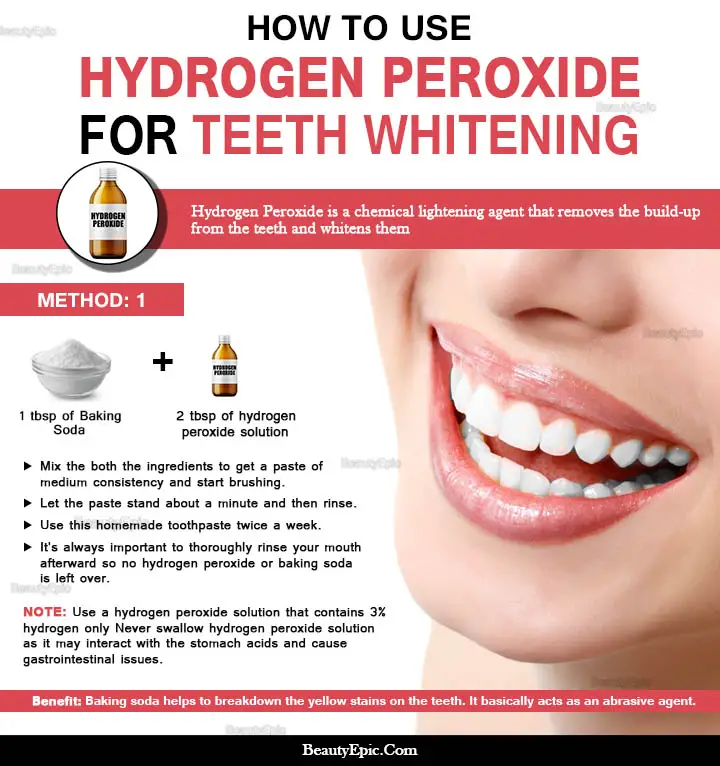 How to Use Hydrogen Peroxide Safely to Whiten Teeth