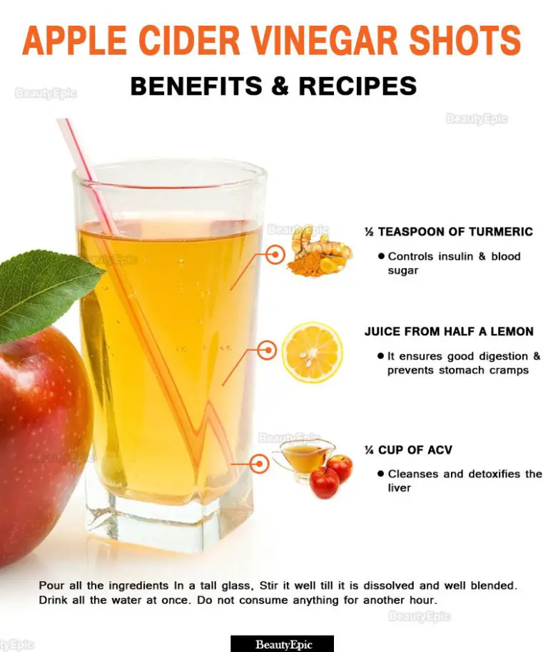 Apple Cider Vinegar Shots Benefits And Recipes 3272