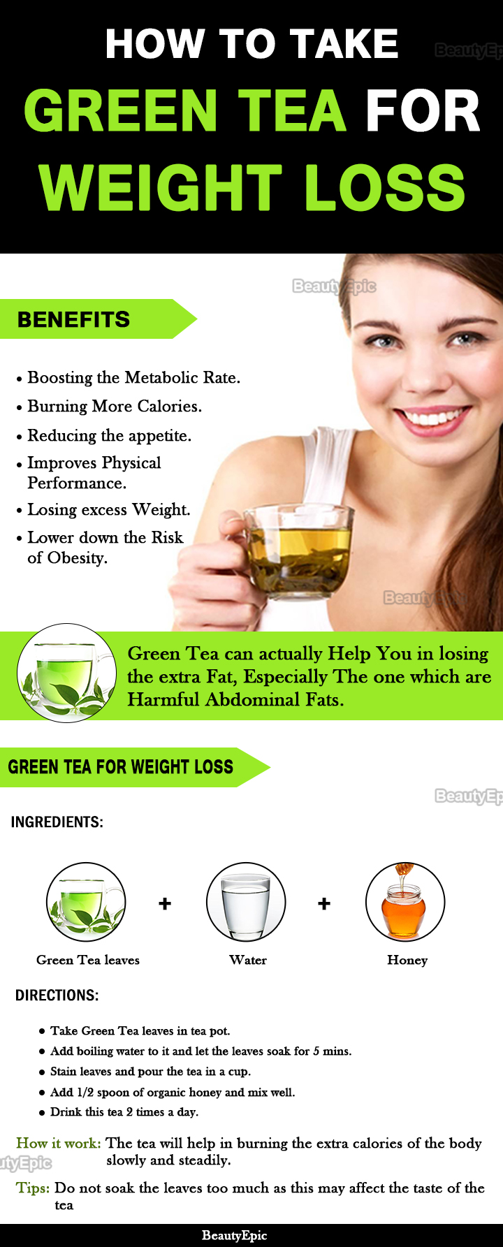 How to Take Green Tea for Weight Loss?