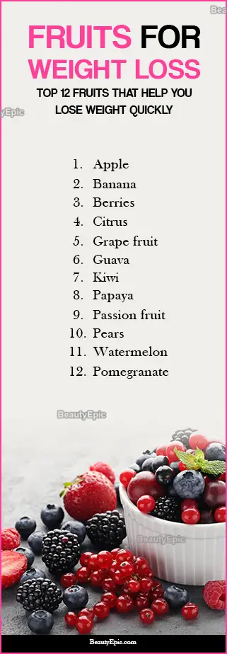 Fruits For Weight Loss Top 12 Fruits To Eat To Lose Weight Quickly 4531