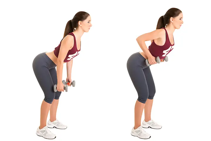 bent over reverse fly for armpit fat