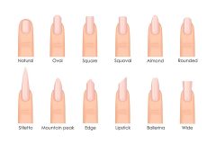 How To Choose The Right Nail Shape For Your Fingers - BeautyEpic