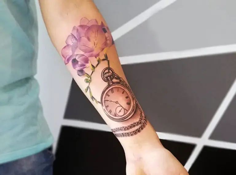 Clock Tattoo Designs