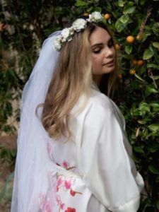 Flower Crown And Veil