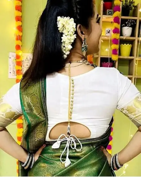 Top 20 Latest Silk Saree Blouse Designs (With Borders)