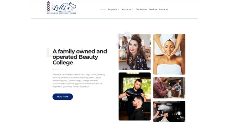 Letty’s Barbering and Cosmetology College In California Los Angeles