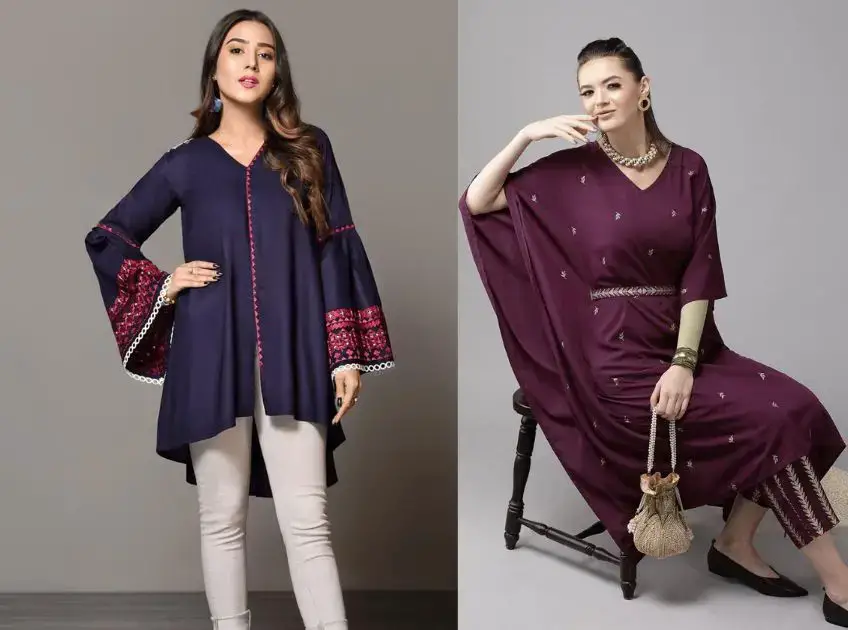 20 Best V Shape Neck Design For Kurti In 2023